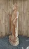 Product image 5 of the product “Standing buddha made from suar wood, 150cm Height ”